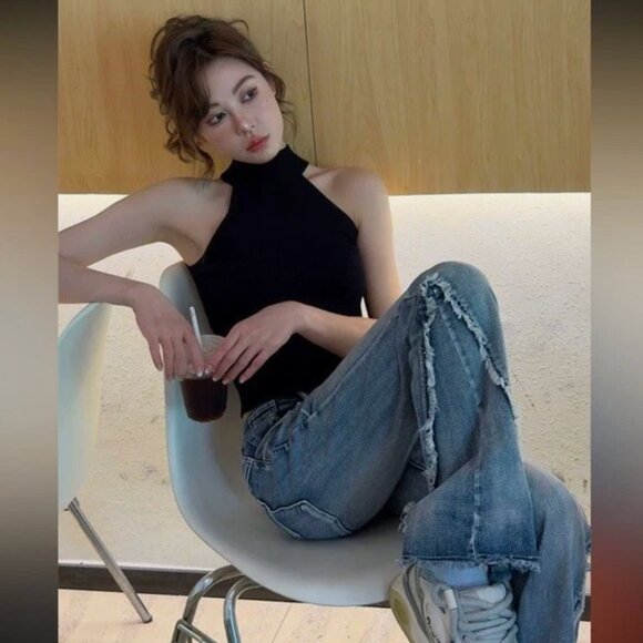 AURA Bundle Set of 5 Cropped Athletic Tank Tops - NWOT XS/S - Picture 9 of 12